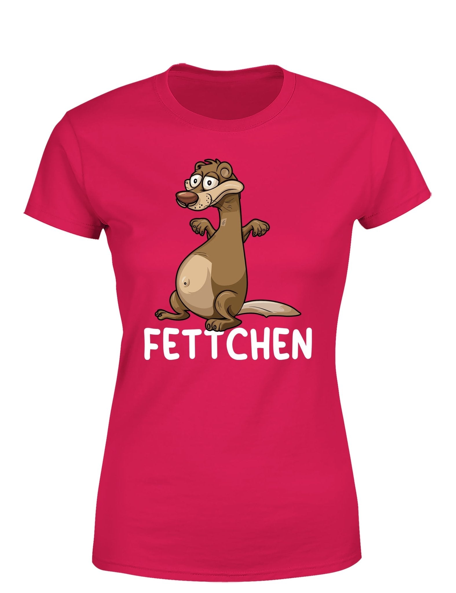 Fettchen – Das freche Statement Damen T-Shirt - tshirtladen - T-Shirt