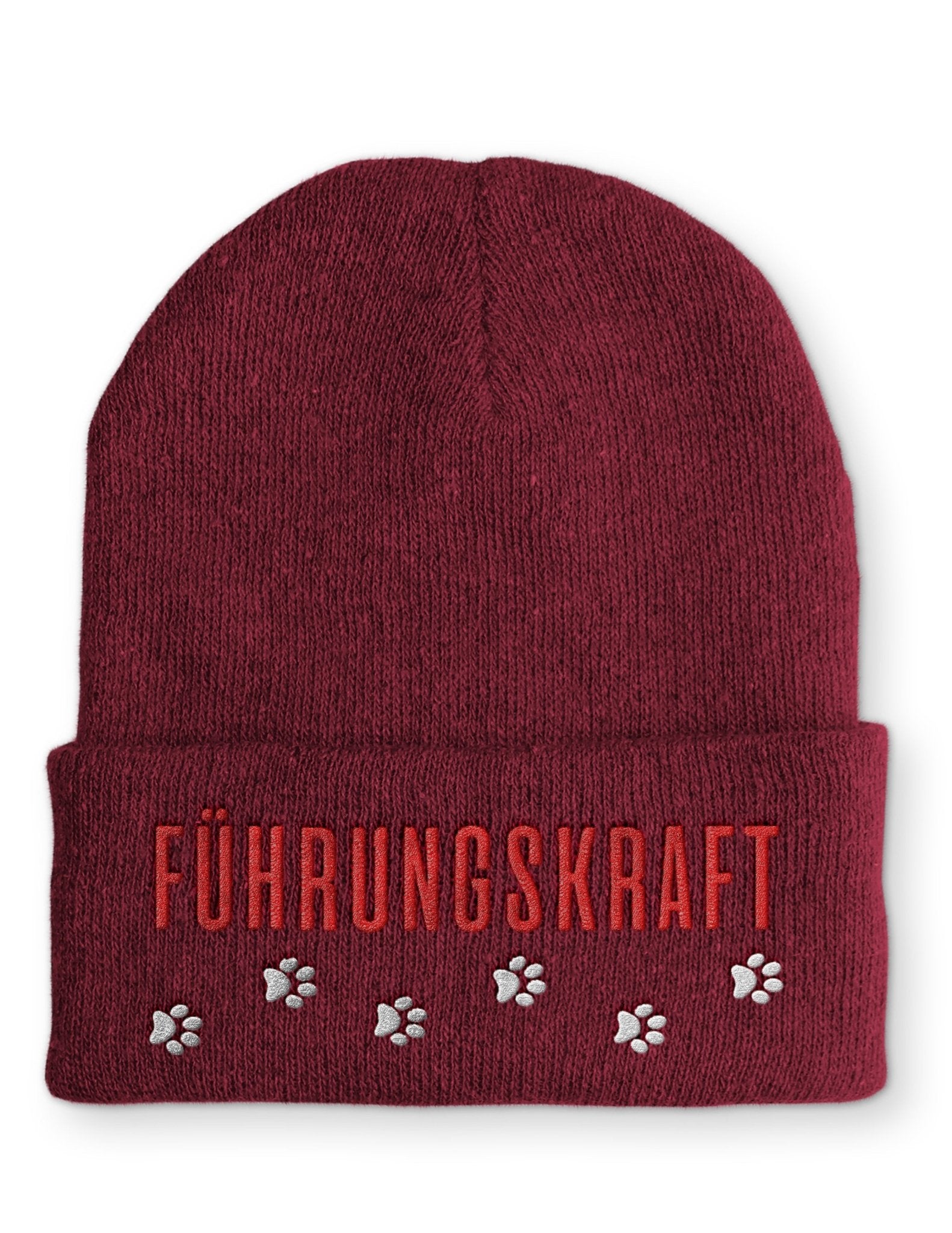 Führungskraft Hundefan Statement Beanie Mütze mit Spruch - tshirtladen - Mütze