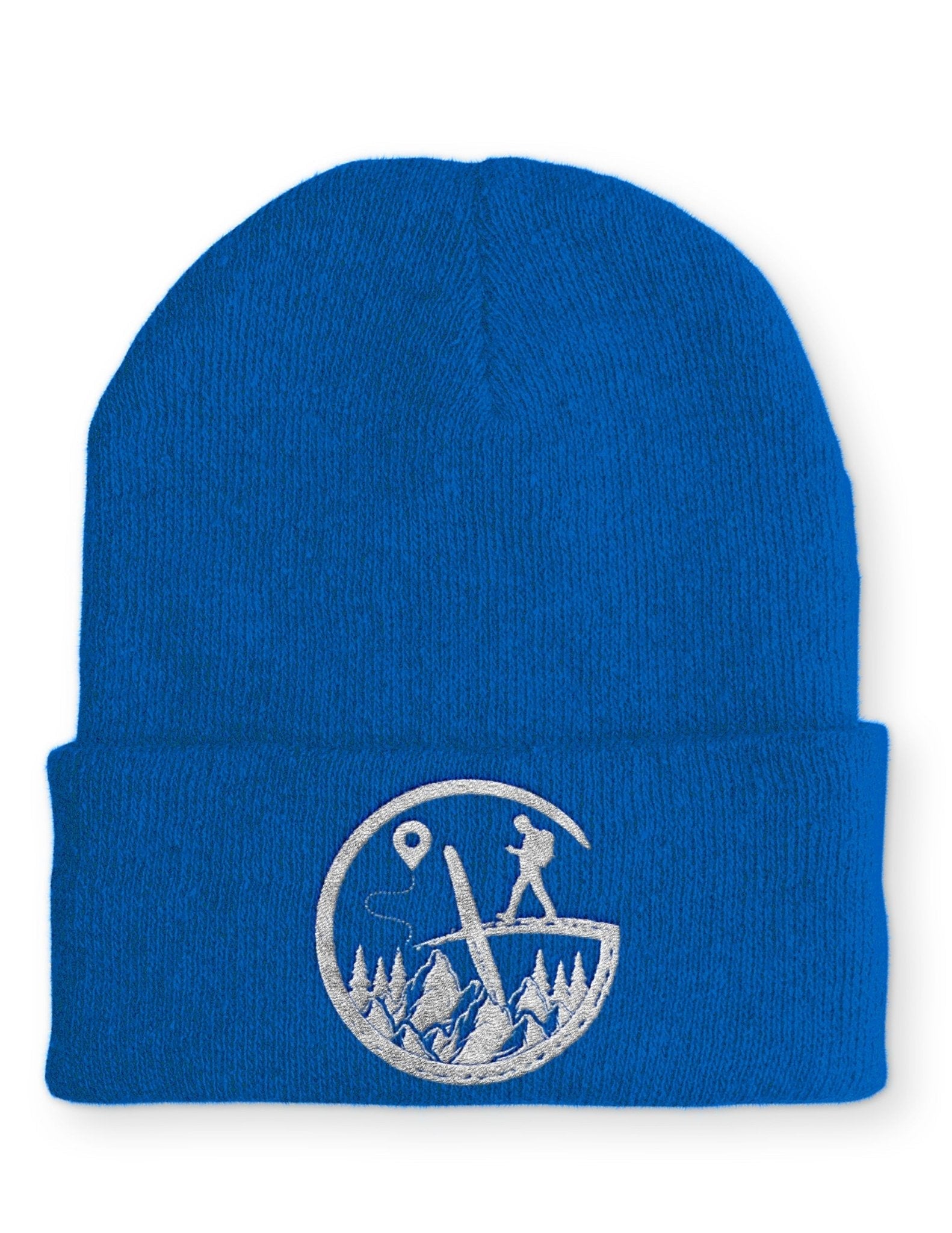 Geocacher Schatzsuche Statement Beanie Mütze mit Spruch - tshirtladen - Mütze