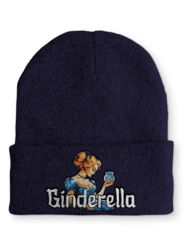 Ginderella Statement Beanie Mütze mit Spruch - tshirtladen - Mütze