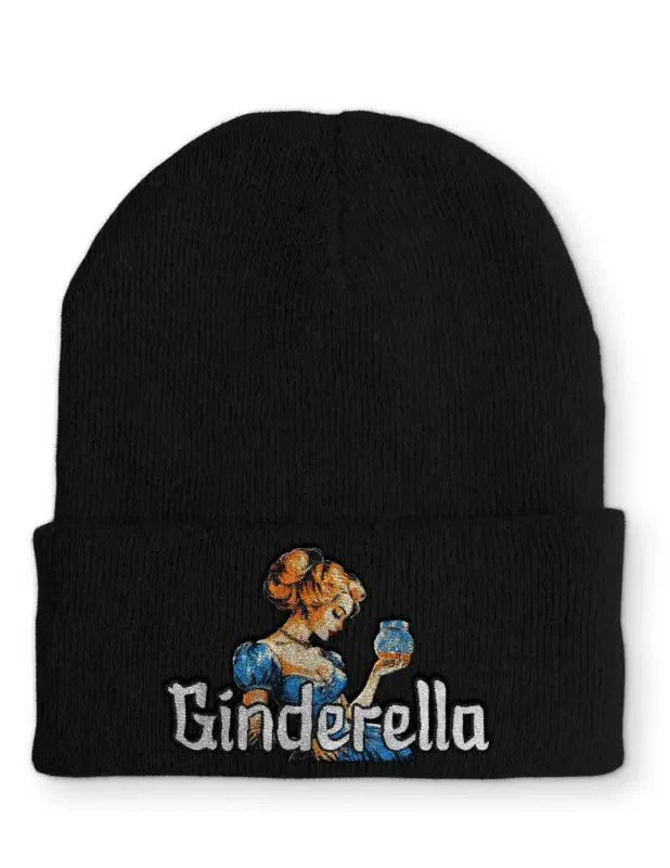 Ginderella Statement Beanie Mütze mit Spruch - tshirtladen - Mütze