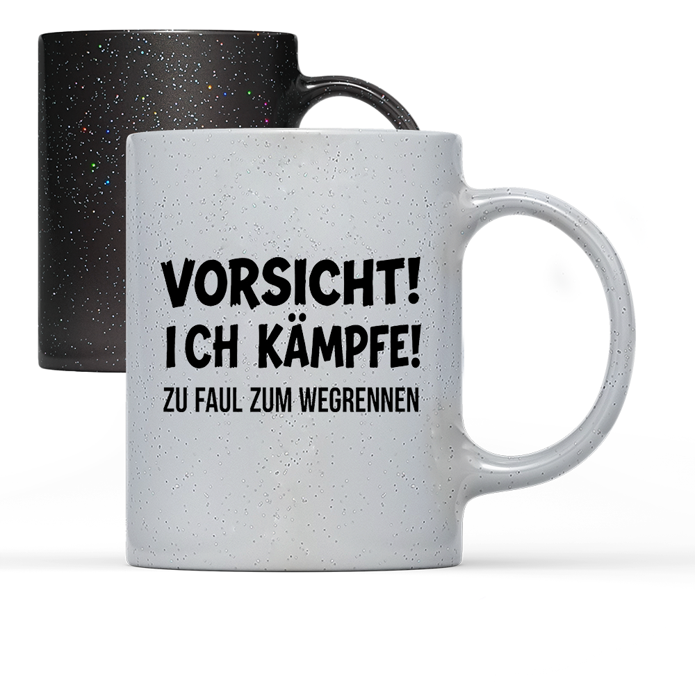 Tasse Magic Vorsicht! Ich kämpfe!
