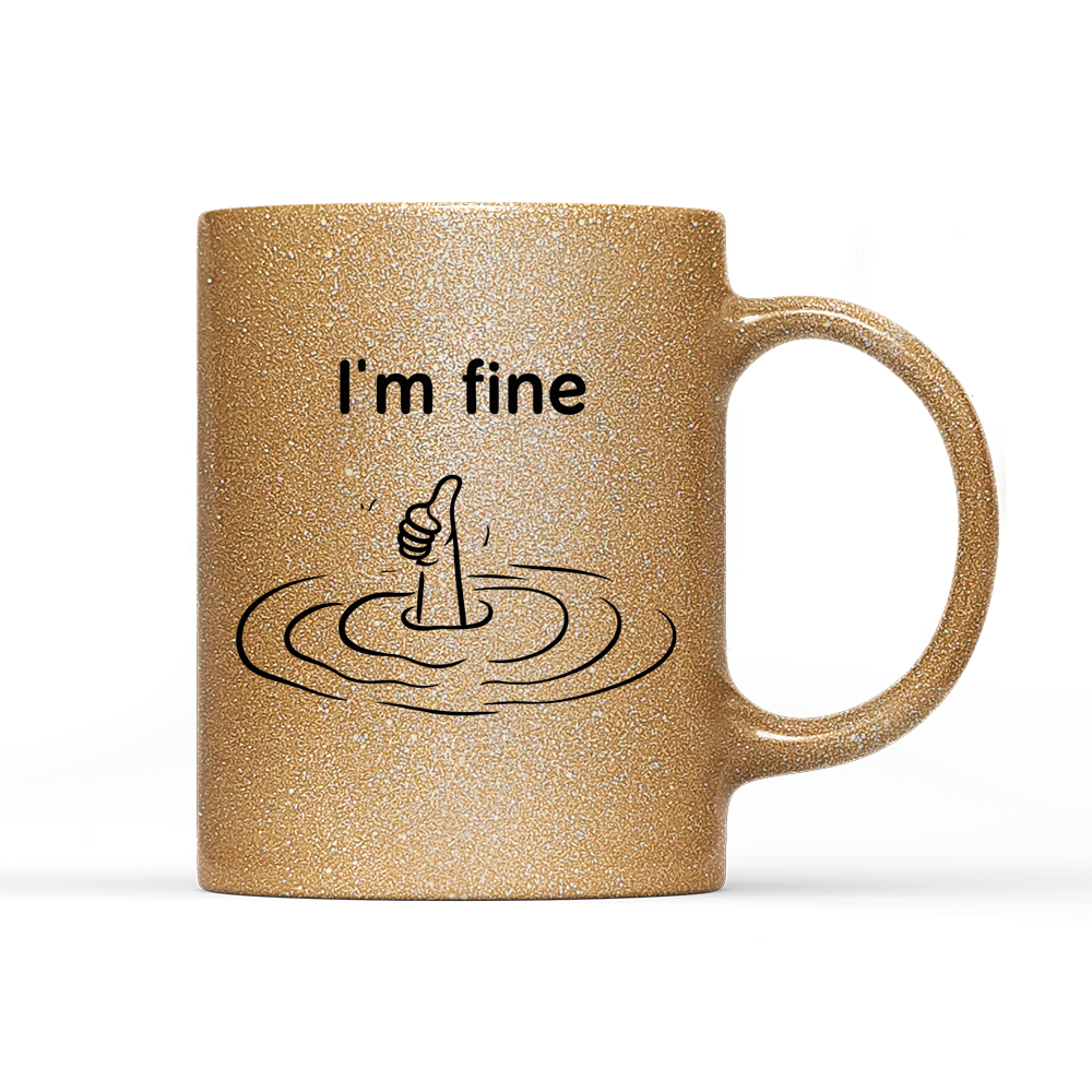 Tasse Glitzer Edition Im fine