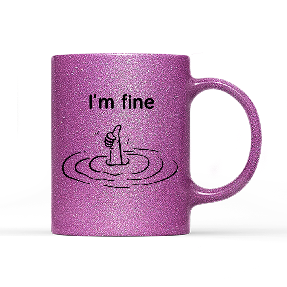 Tasse Glitzer Edition Im fine