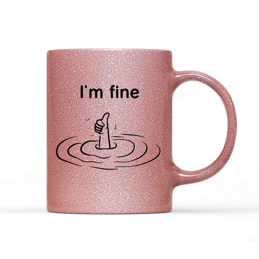 Tasse Glitzer Edition Im fine