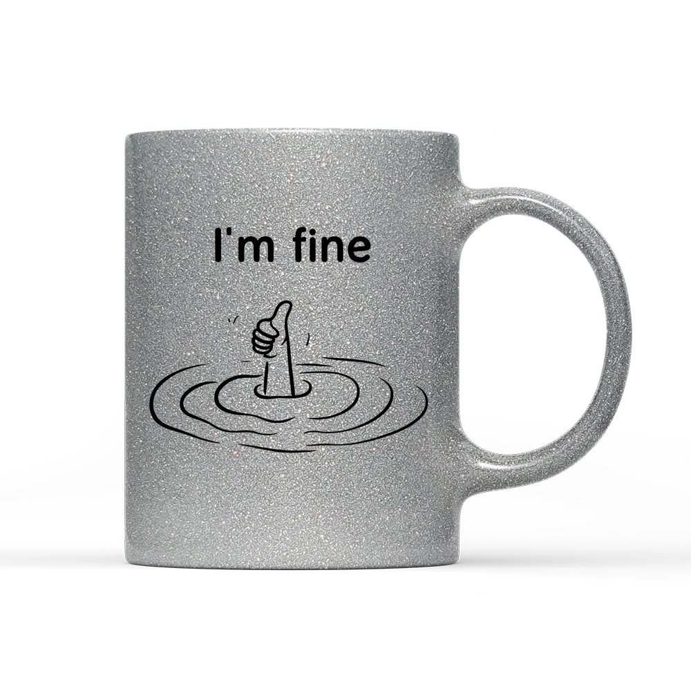 Tasse Glitzer Edition Im fine