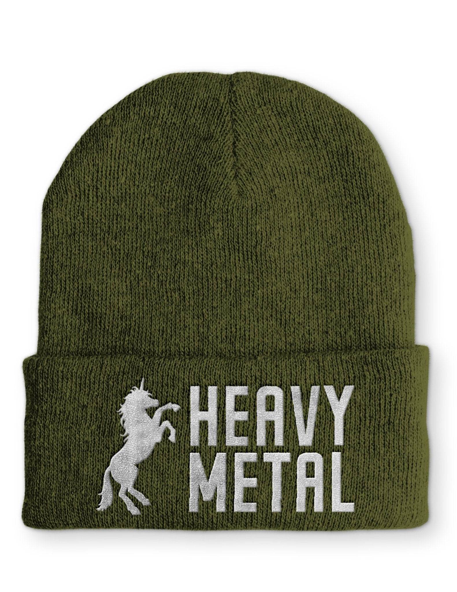 Heavy Metal Keller Beanie Mütze mit Spruch - tshirtladen - Mütze