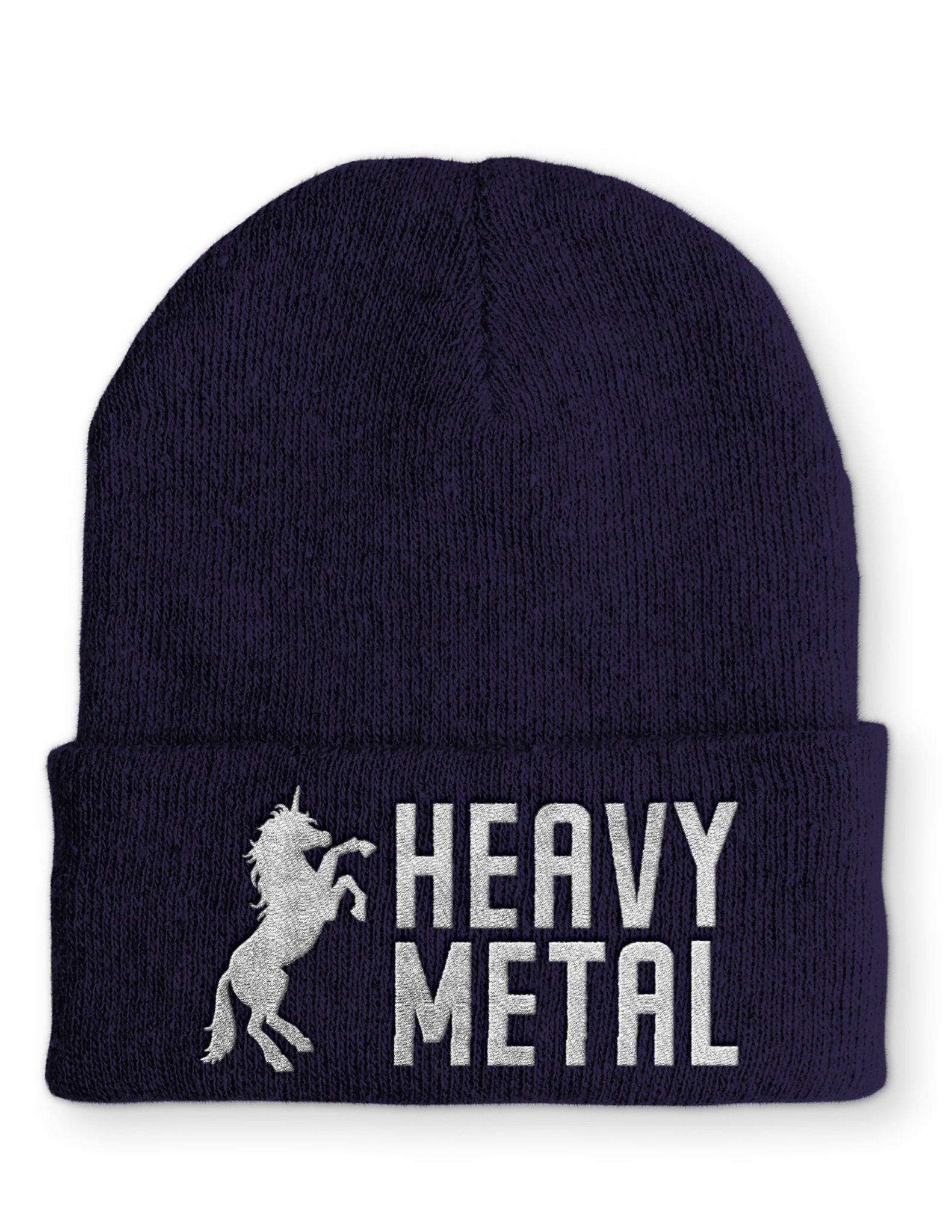 Heavy Metal Keller Beanie Mütze mit Spruch - tshirtladen - Mütze