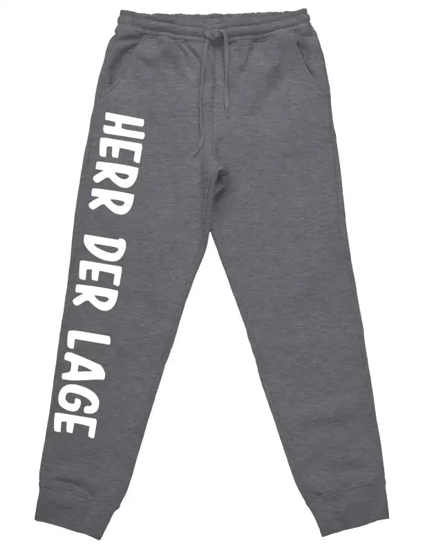 Herr der Lage Jogginghose mit lustigem Spruch - tshirtladen -