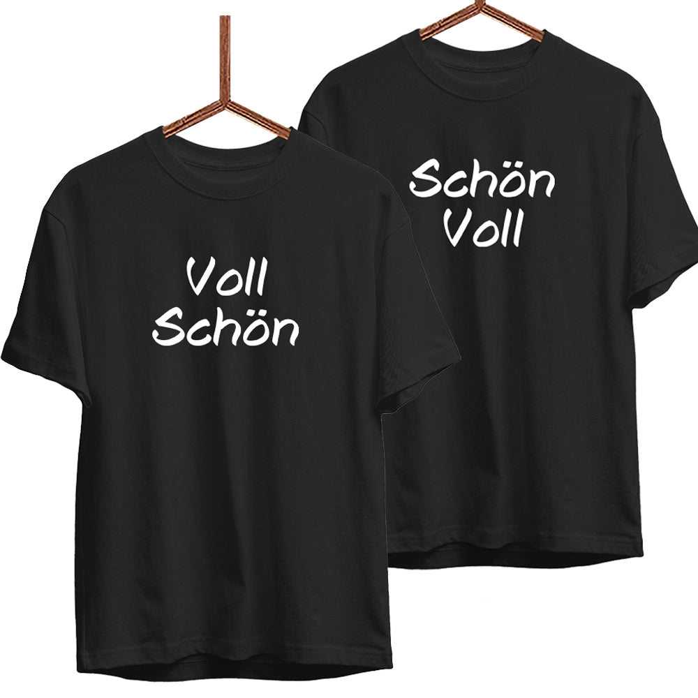 Herren Set Voll schön schön voll - Schwarzer - Kaffee