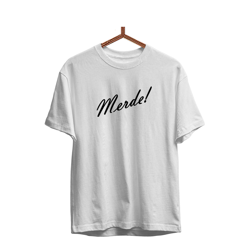 Herren T-Shirt Merde!