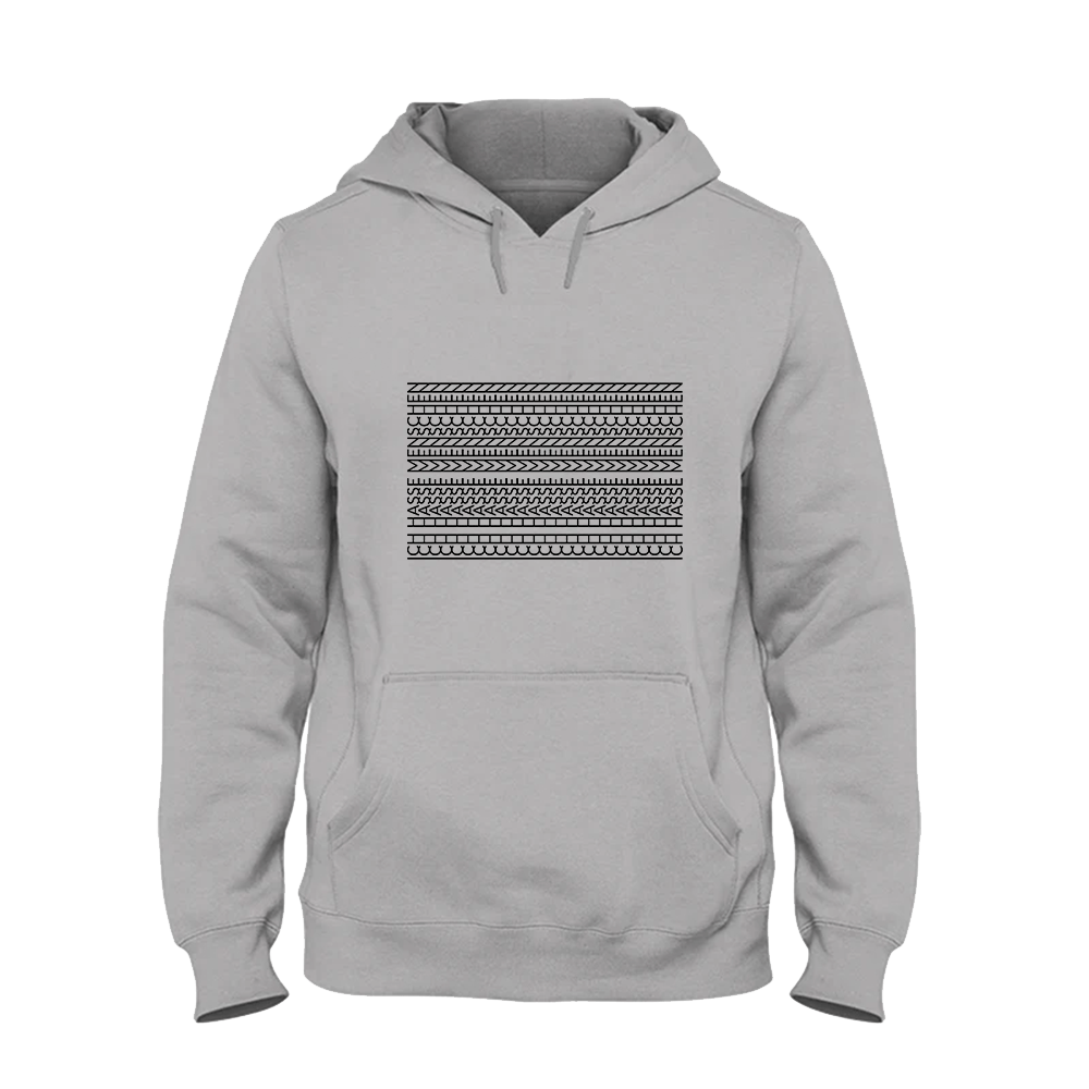Hoodie Undercover Ich hasse Menschen - Schwarzer - Kaffee