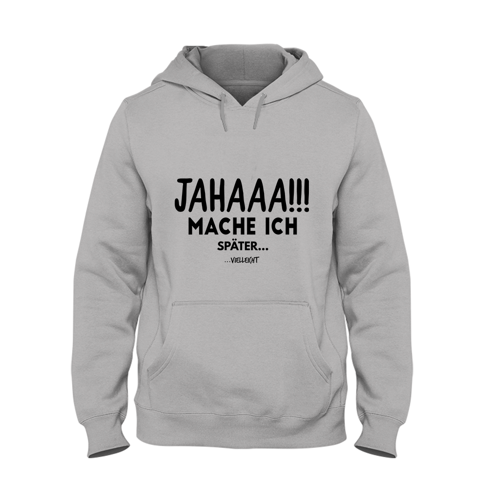 Hoodie Unisex Mache Ich - Schwarzer - Kaffee