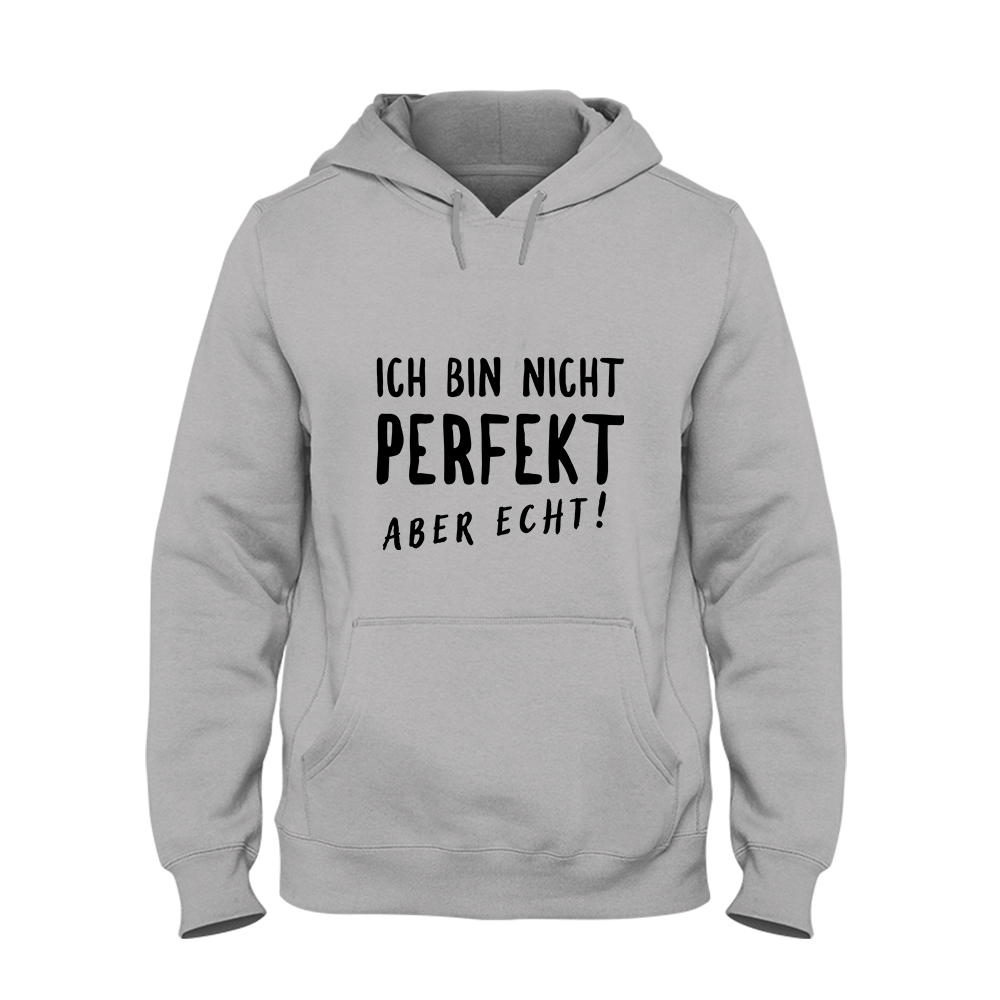 Hoodie Unisex Nicht Perfekt - Schwarzer - Kaffee