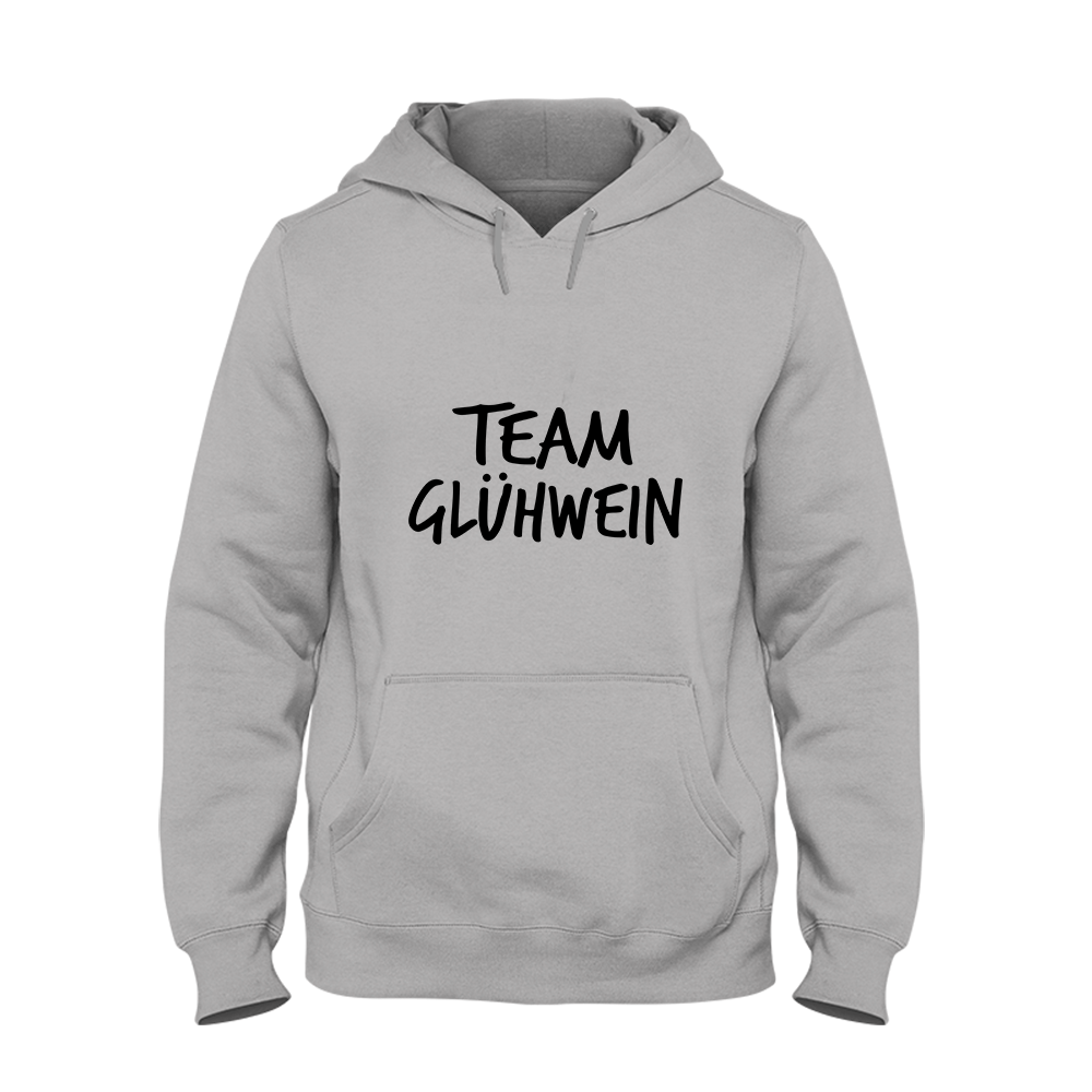 Hoodie Unisex Team Glühwein - Schwarzer - Kaffee