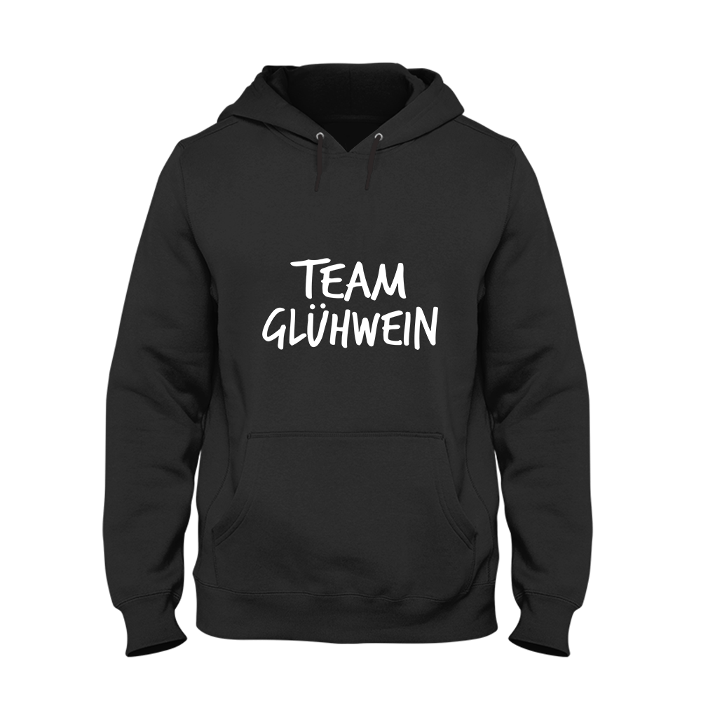 Hoodie Unisex Team Glühwein - Schwarzer - Kaffee