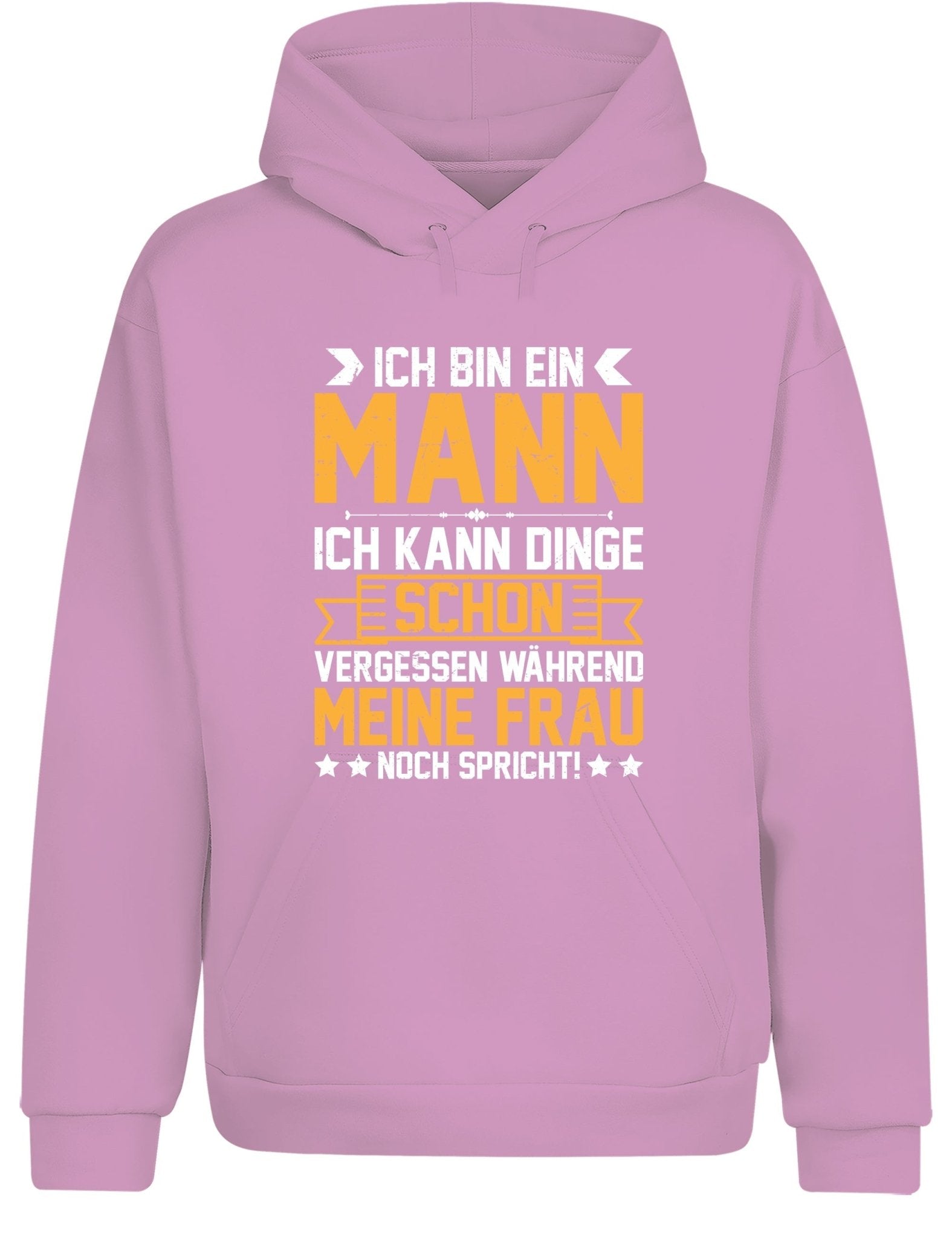 Ich bin ein Mann ich kann Dinge schon vergessen Hoodie Kapuzenpullover Unisex - tshirtladen - Hoodie