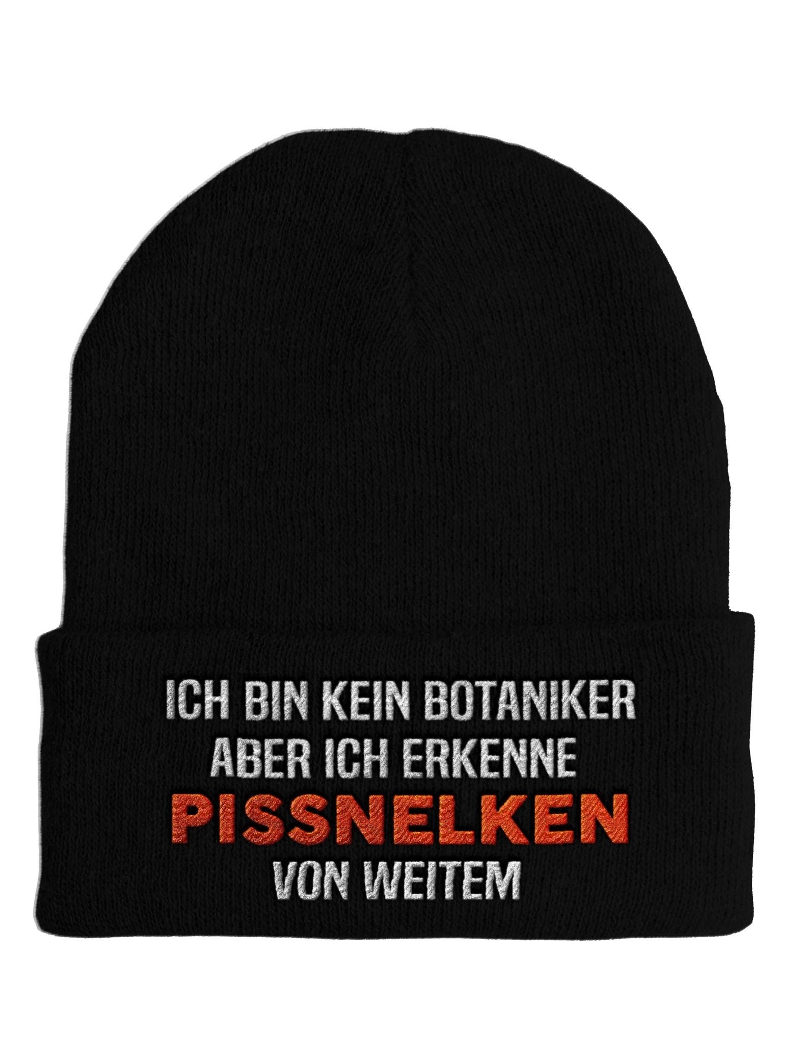 Ich bin kein Botaniker - Beanie - Mütze mit Spruch - tshirtladen - Mütze