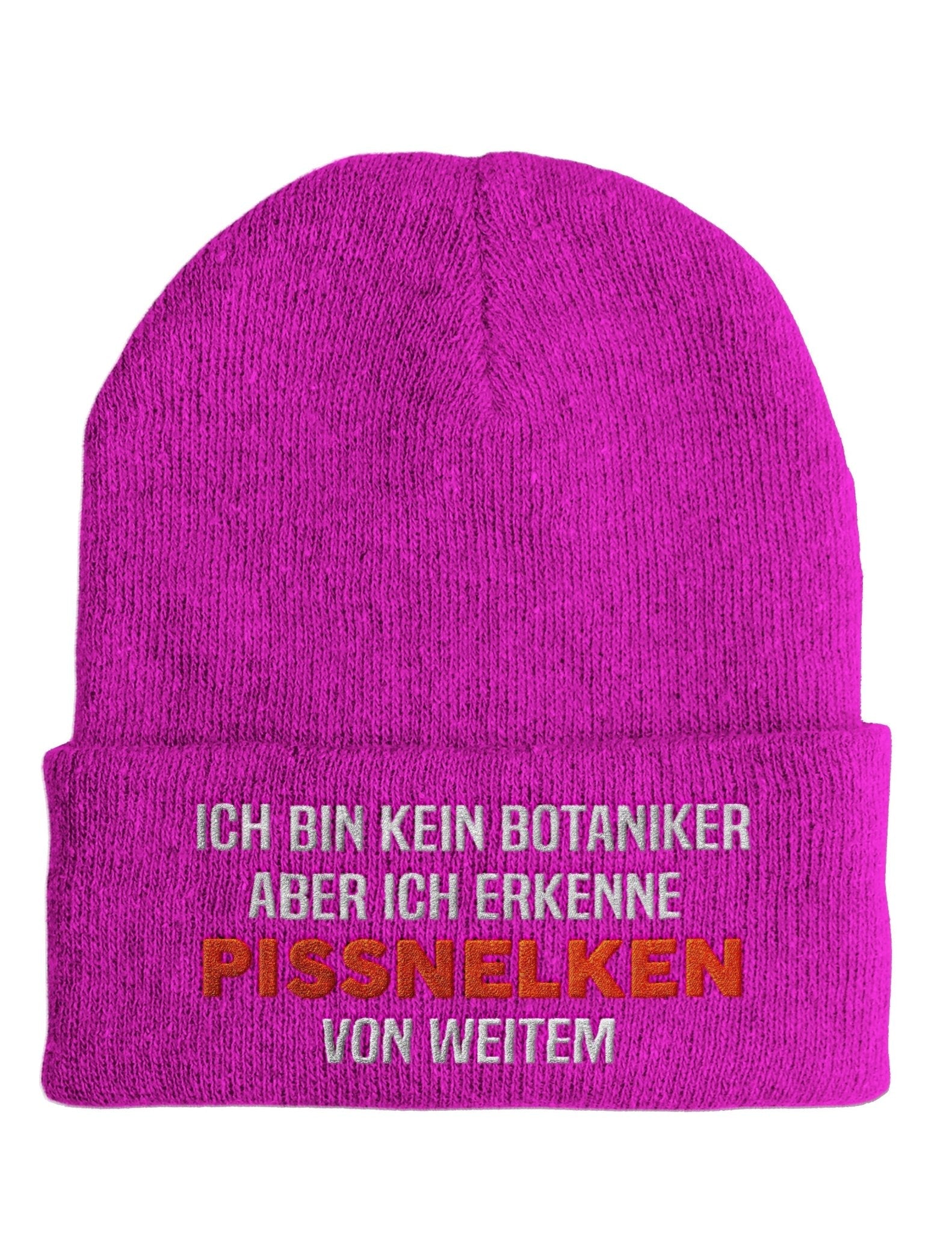 Ich bin kein Botaniker - Beanie - Mütze mit Spruch - tshirtladen - Mütze