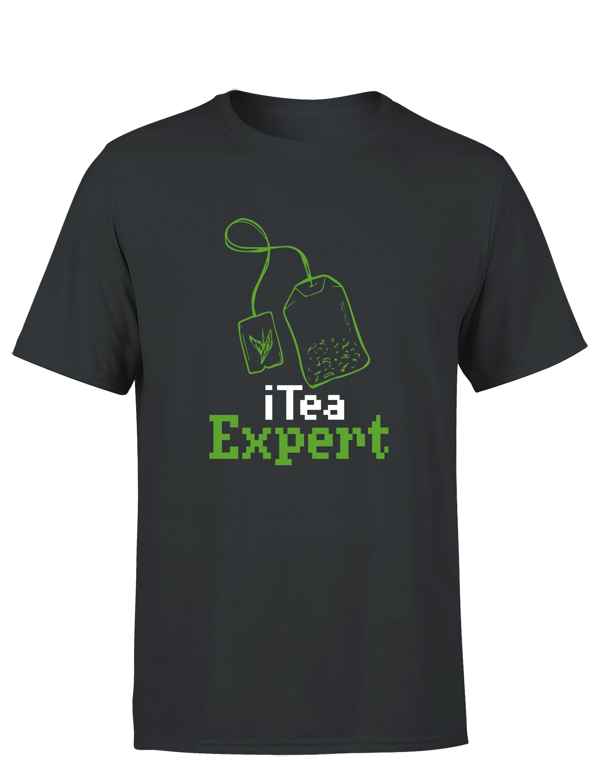 iTea Expert Herren T-Shirt - S / Dunkelgrau - T-Shirt