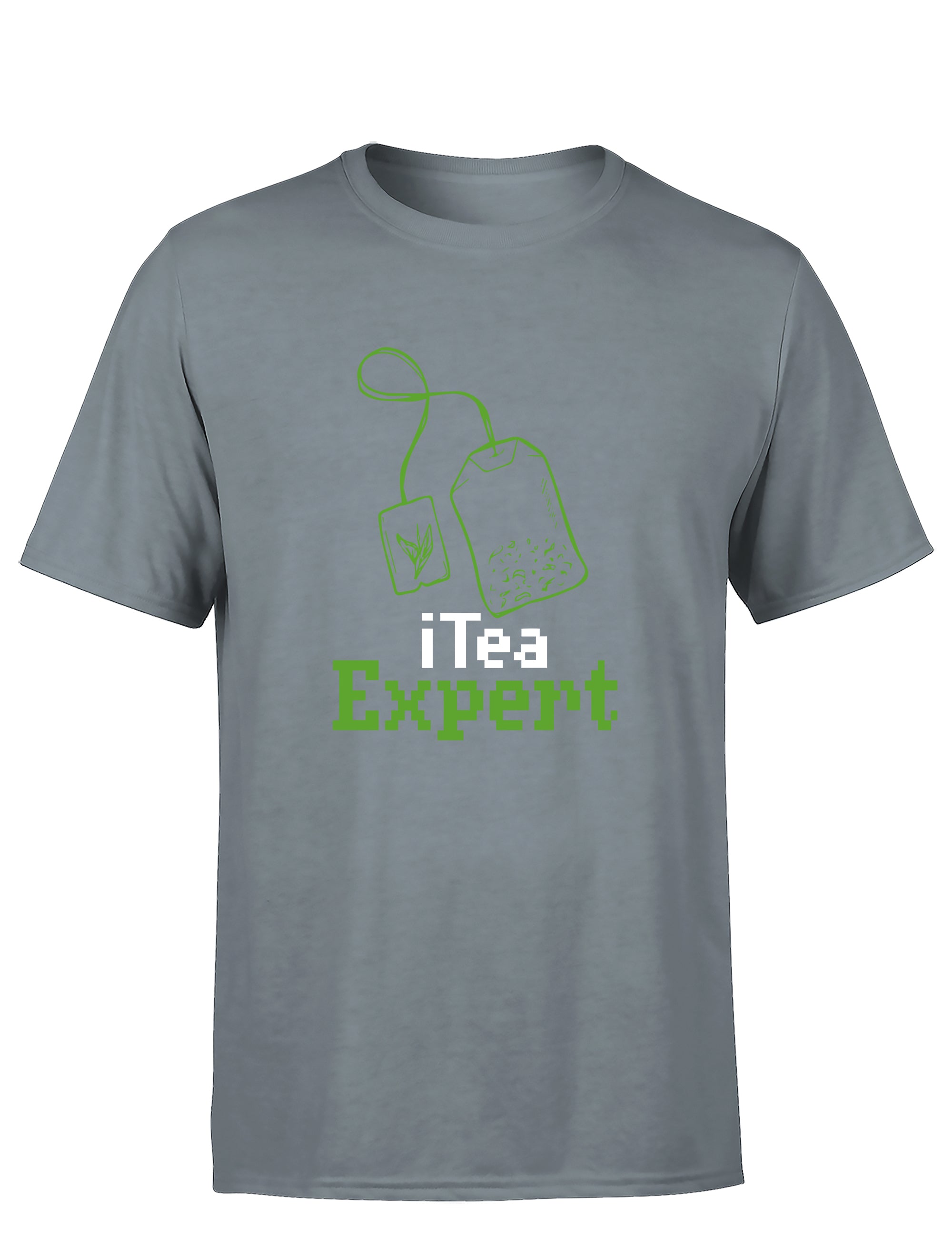 iTea Expert Herren T-Shirt - S / Grau - T-Shirt