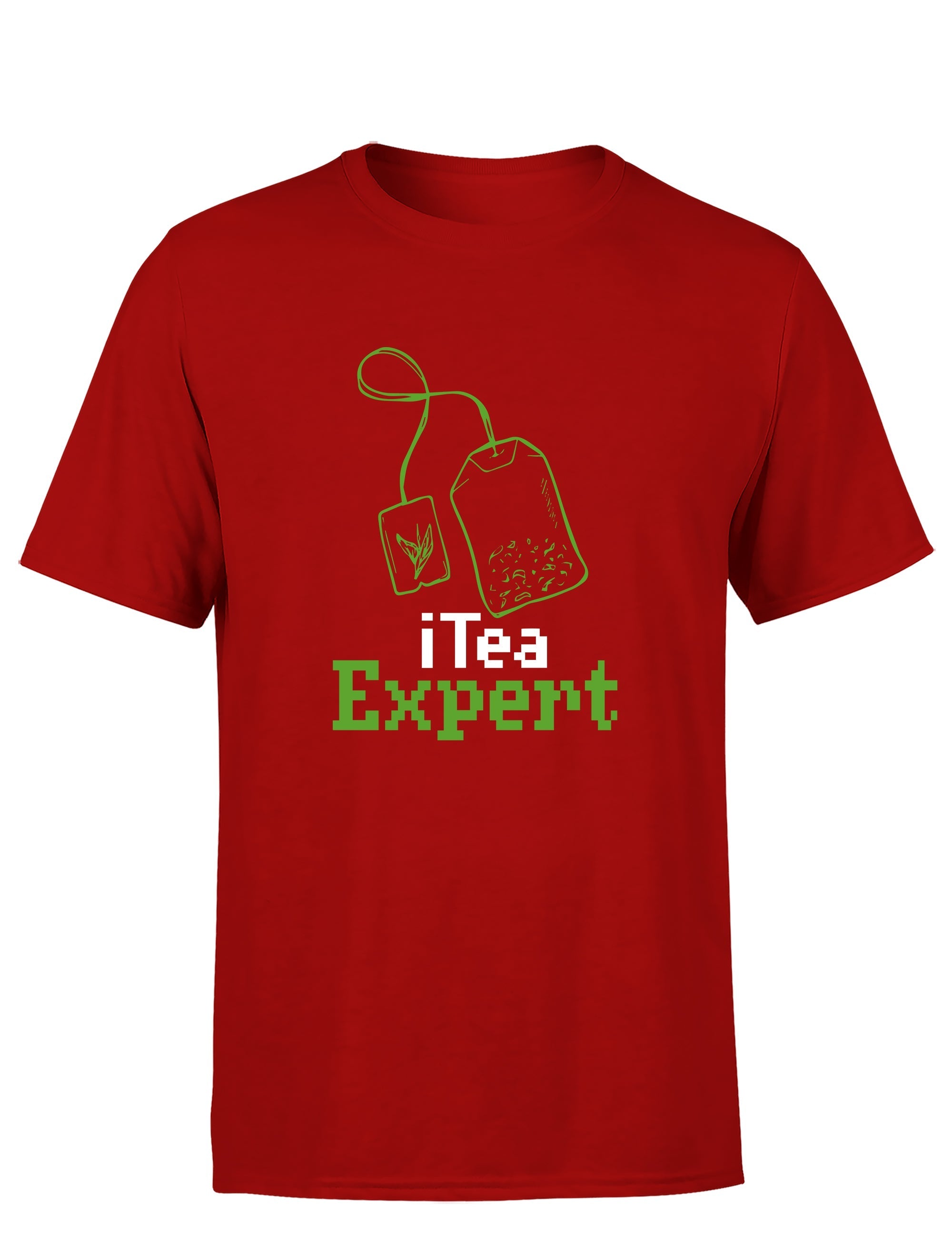 iTea Expert Herren T-Shirt - S / Rot - T-Shirt