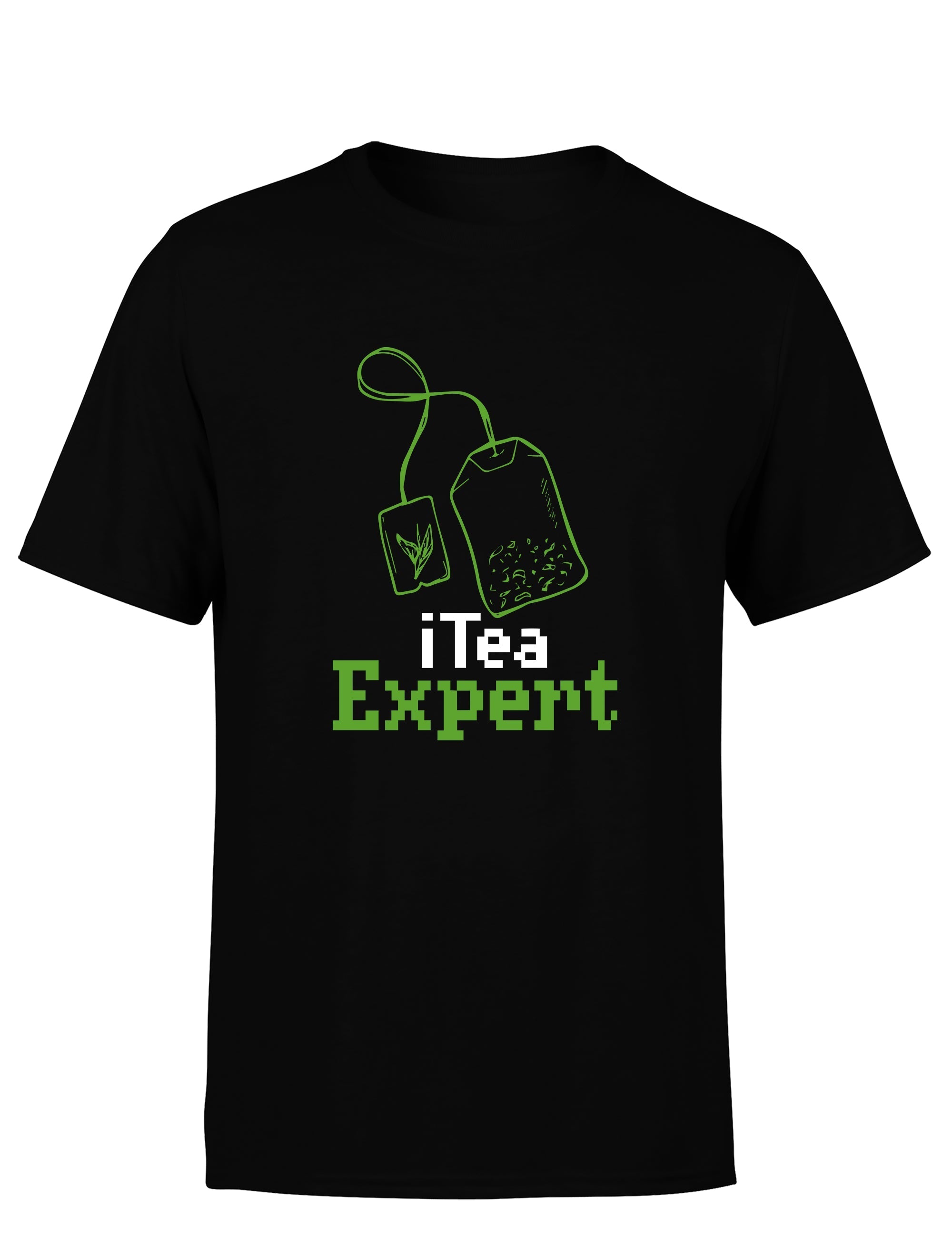 iTea Expert Herren T-Shirt - S / Schwarz - T-Shirt