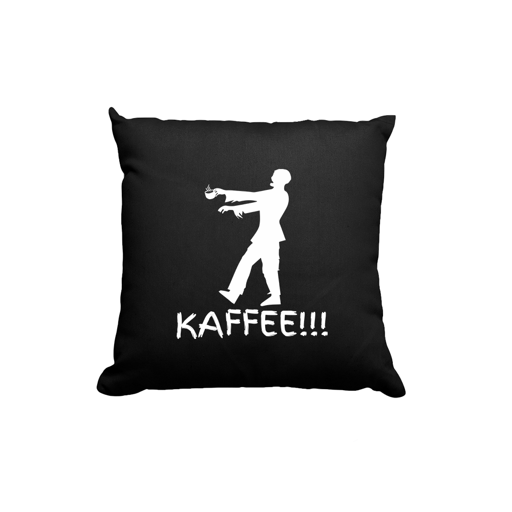 Kissen Zombie Kaffee - Schwarzer - Kaffee