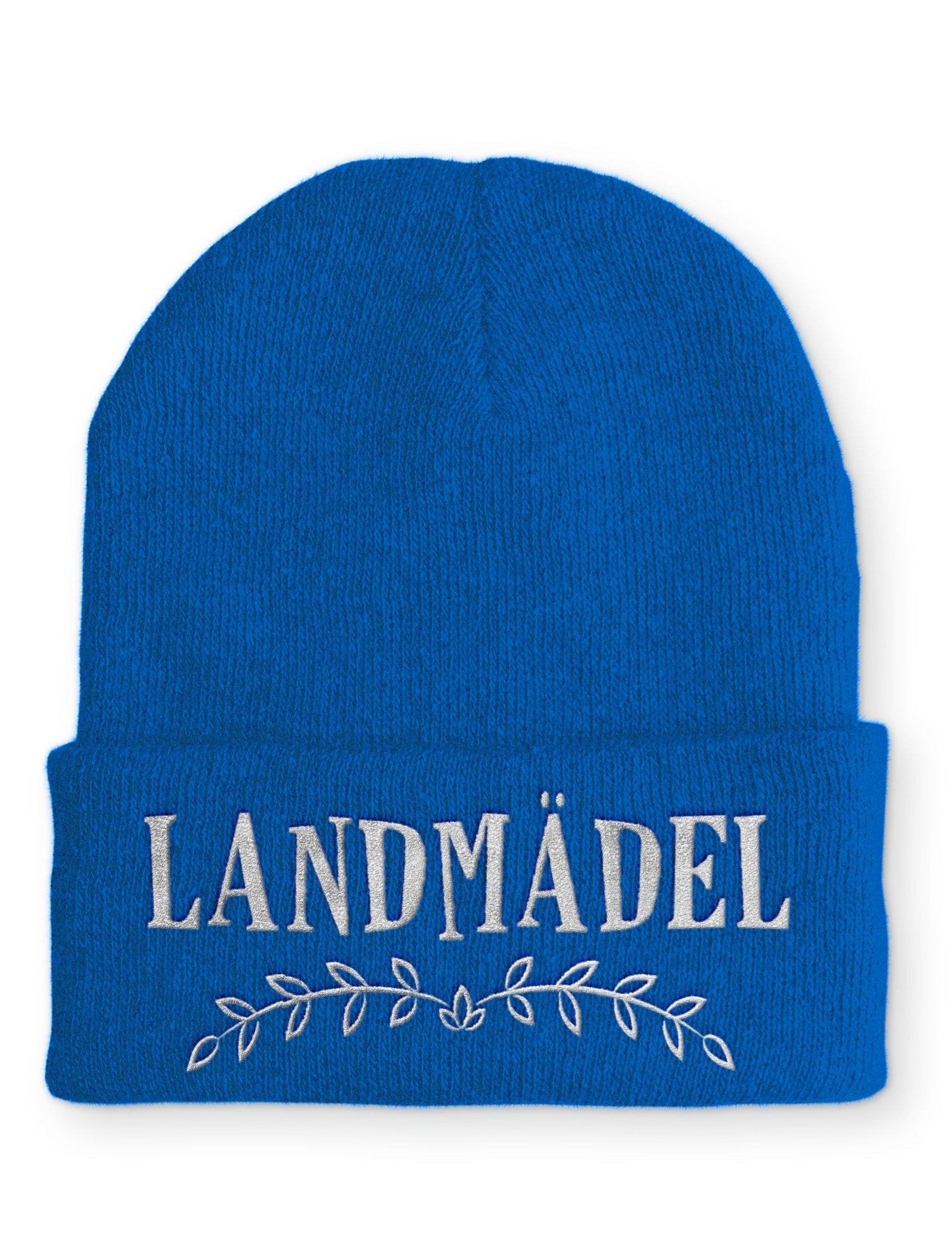 Landmädel Beanie Mütze mit Spruch - tshirtladen - Mütze