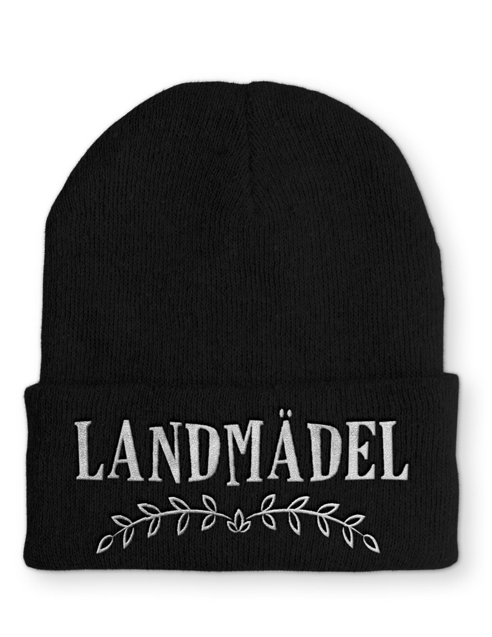 Landmädel Beanie Mütze mit Spruch - tshirtladen - Mütze