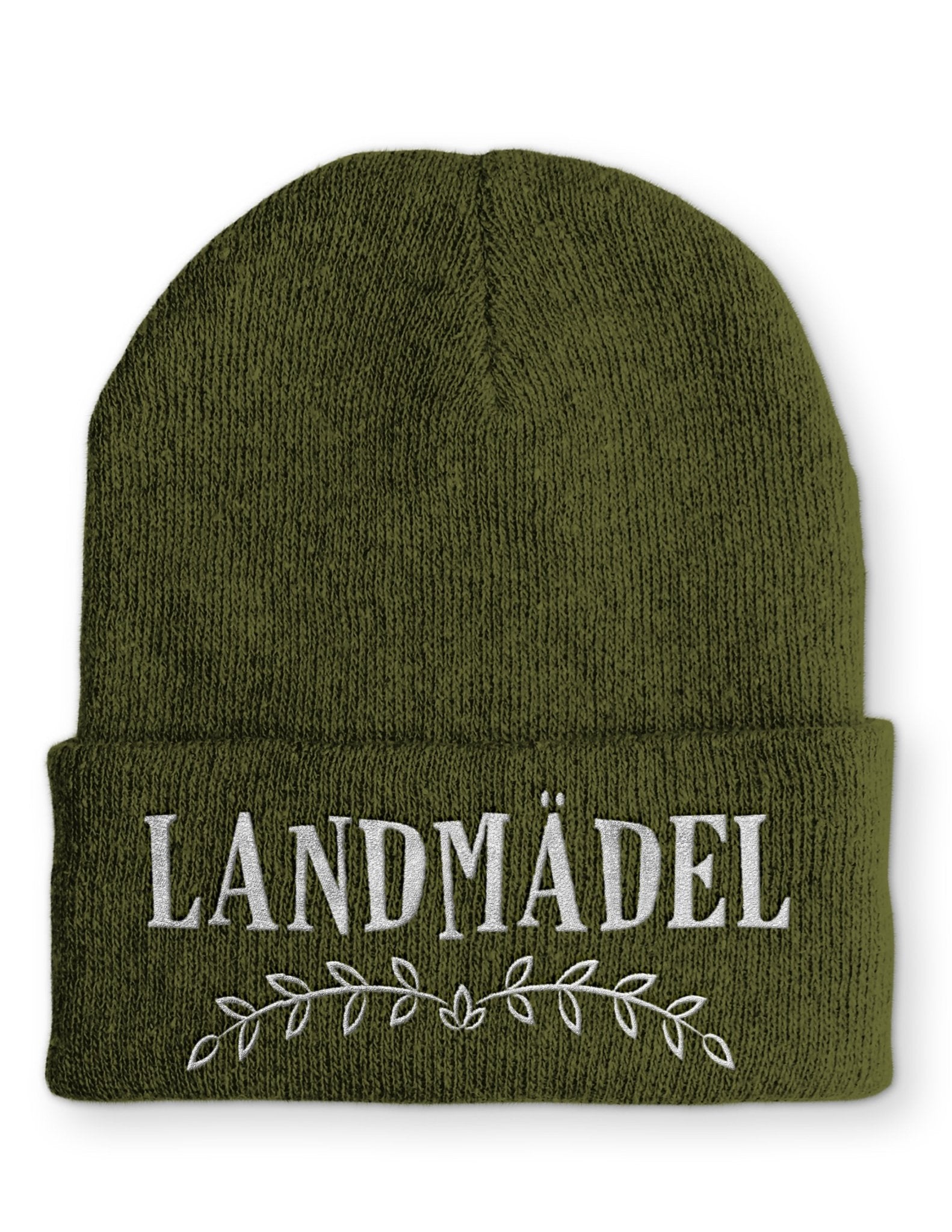 Landmädel Beanie Mütze mit Spruch - tshirtladen - Mütze