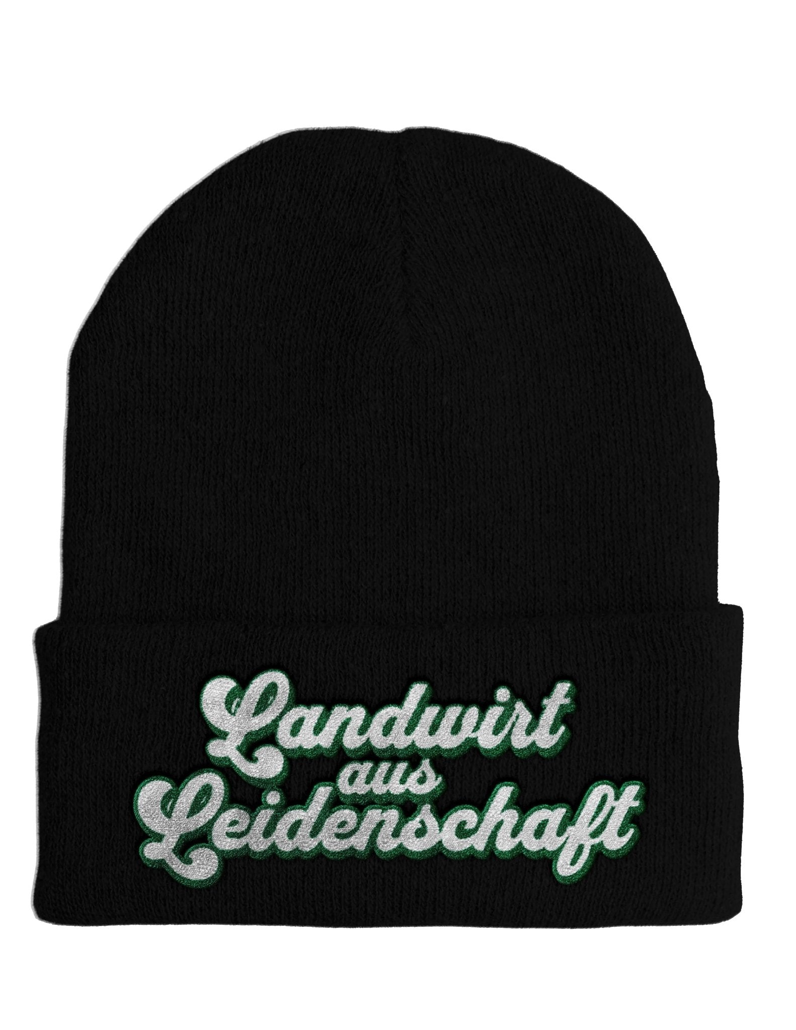 Landwirt aus Leidenschaft - Beanie - Mütze mit Spruch - tshirtladen - Mütze