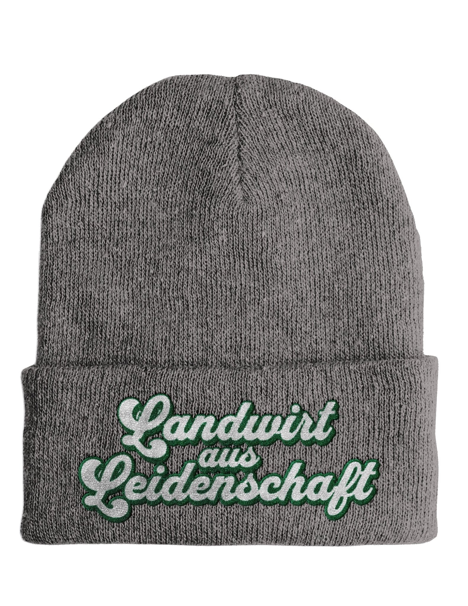 Landwirt aus Leidenschaft - Beanie - Mütze mit Spruch - tshirtladen - Mütze