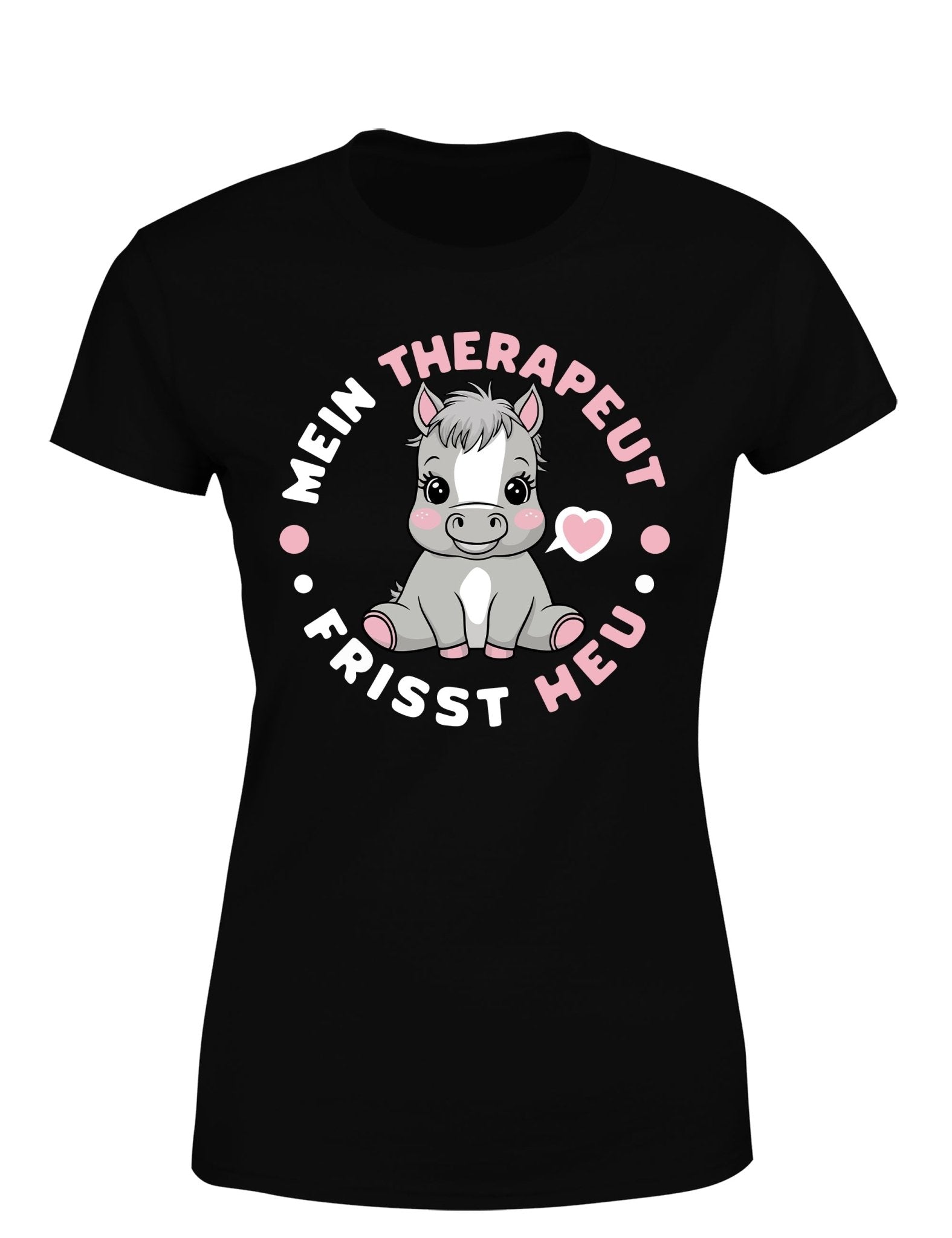 Mein Therapeut frisst Heu Damen T-Shirt - tshirtladen - T-Shirt