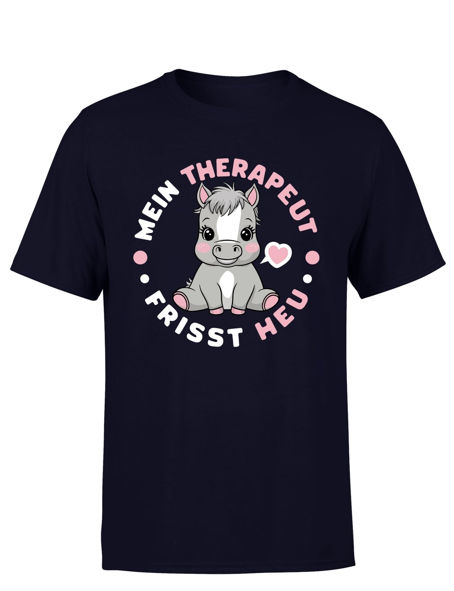 Mein Therapeut frisst Heu Herren T-Shirt - tshirtladen - T-Shirt