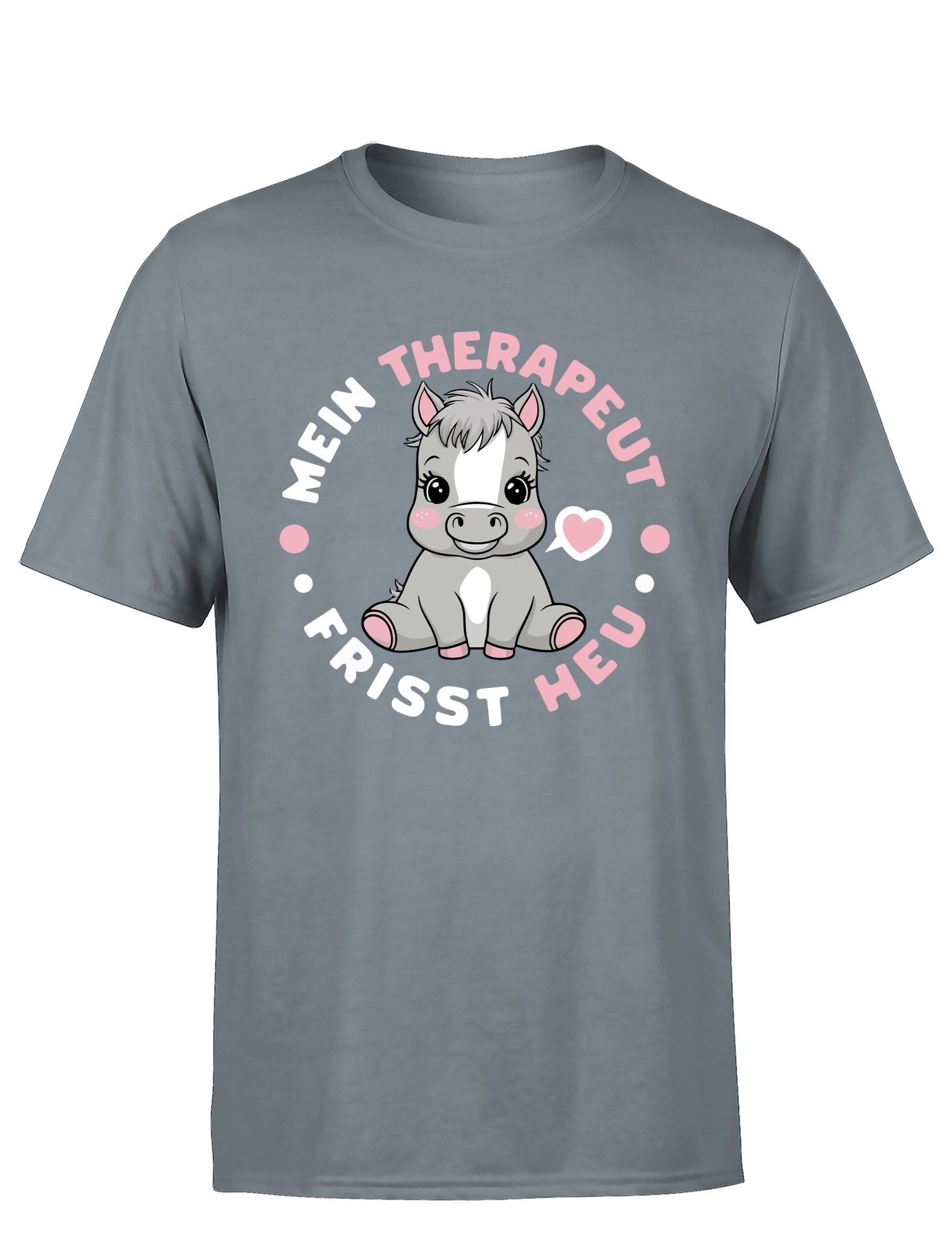 Mein Therapeut frisst Heu Herren T-Shirt - tshirtladen - T-Shirt