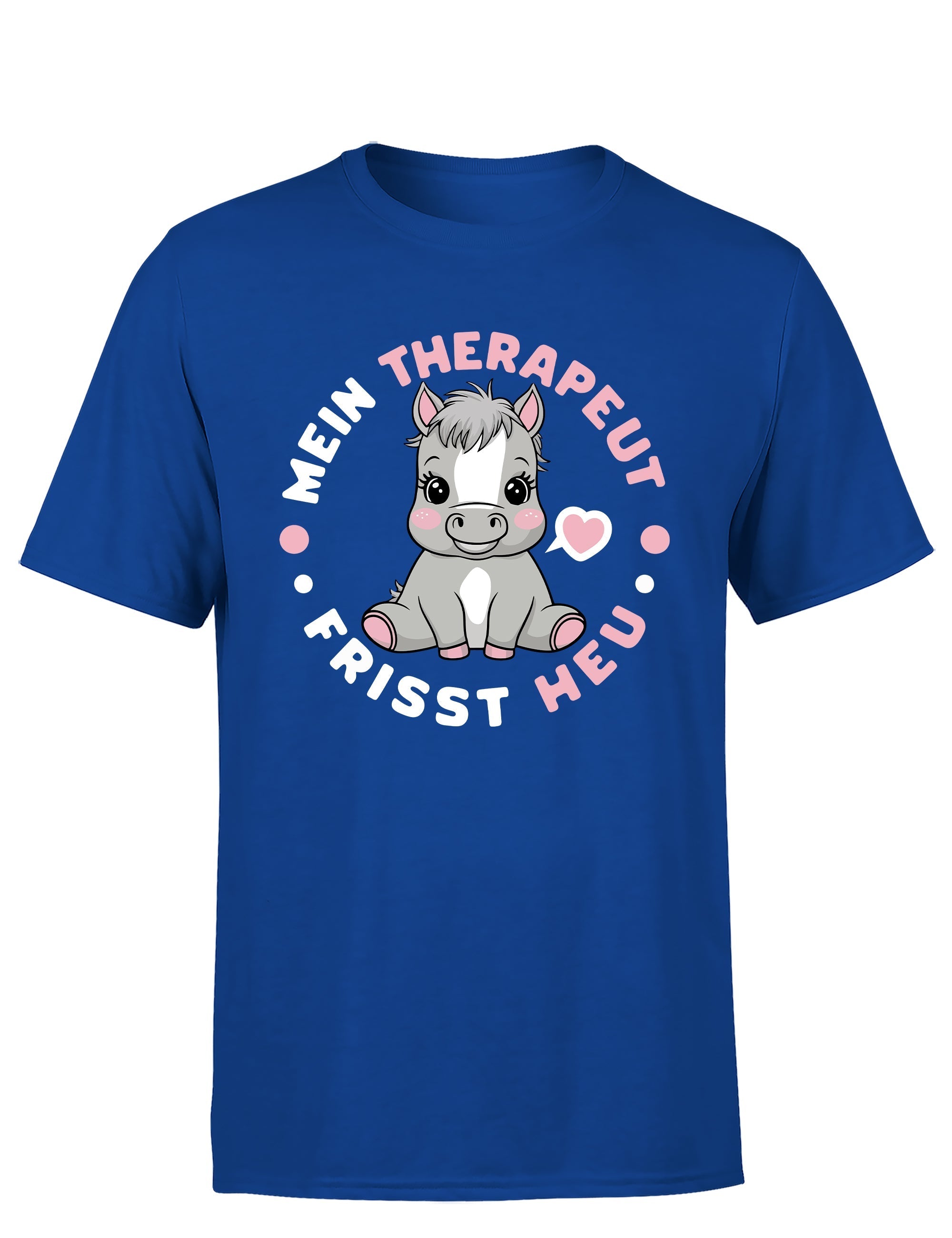 Mein Therapeut frisst Heu Herren T-Shirt - tshirtladen