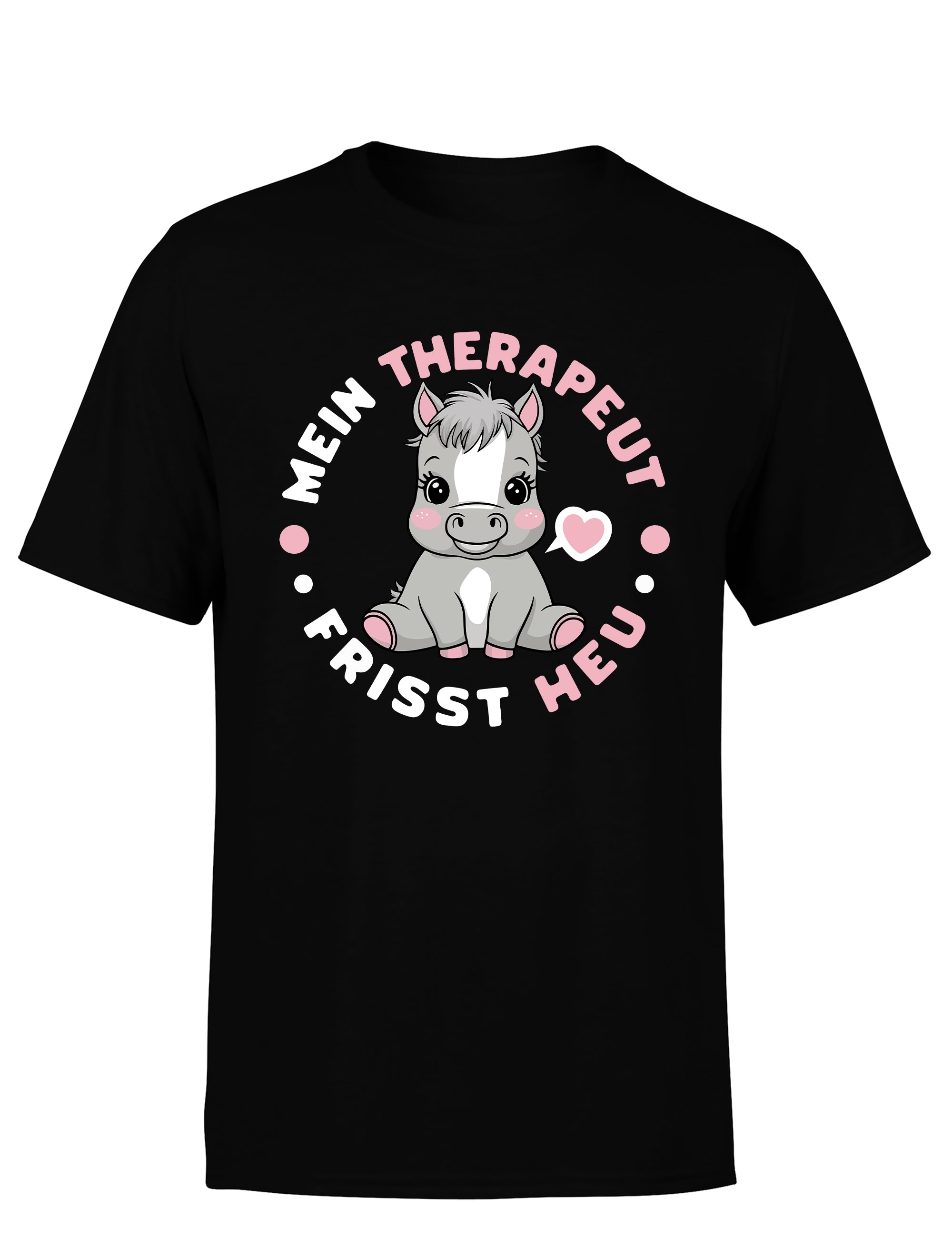 Mein Therapeut frisst Heu Herren T-Shirt - tshirtladen