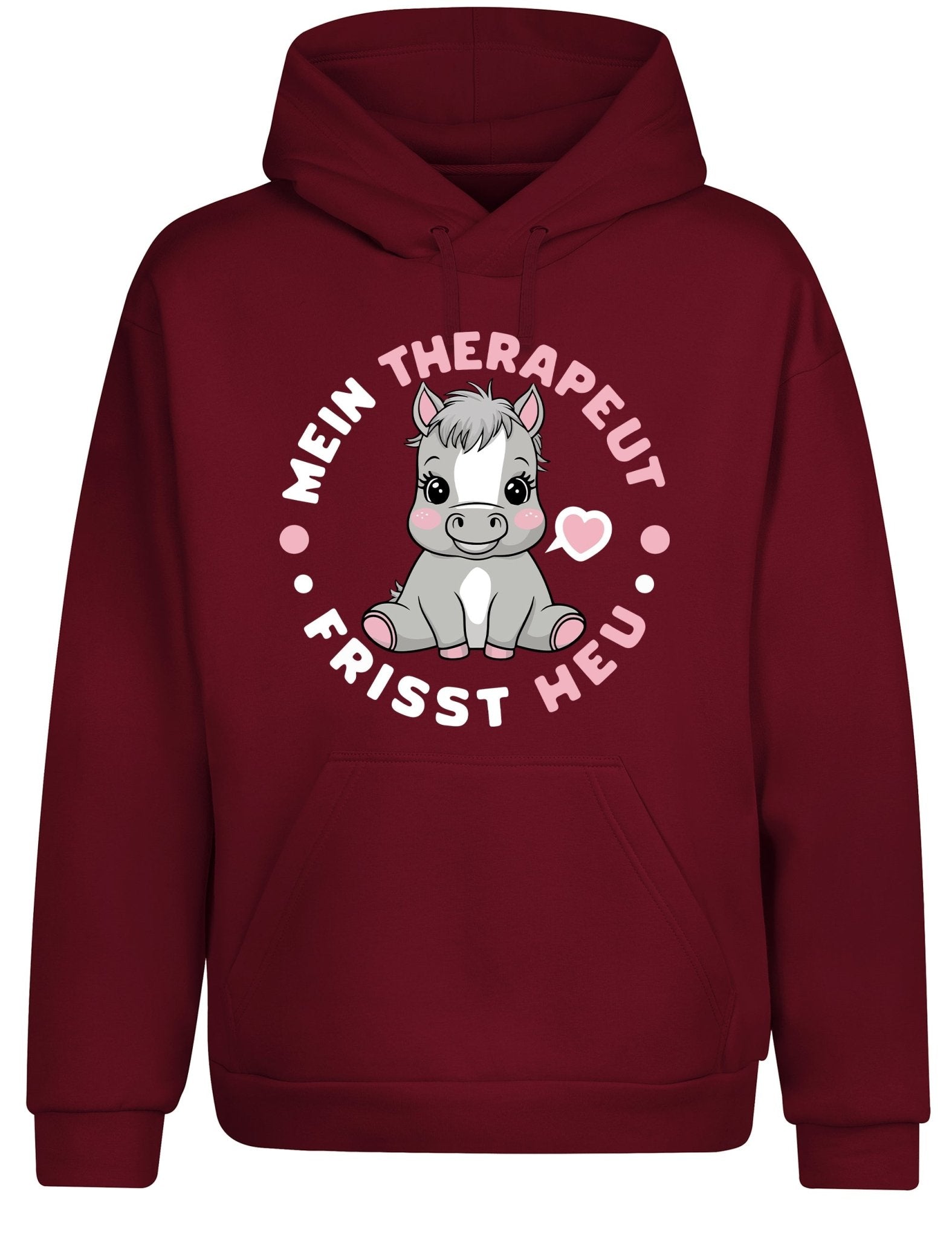 Mein Therapeut frisst Heu Hoodie Kapuzenpullover Unisex - tshirtladen - Hoodie
