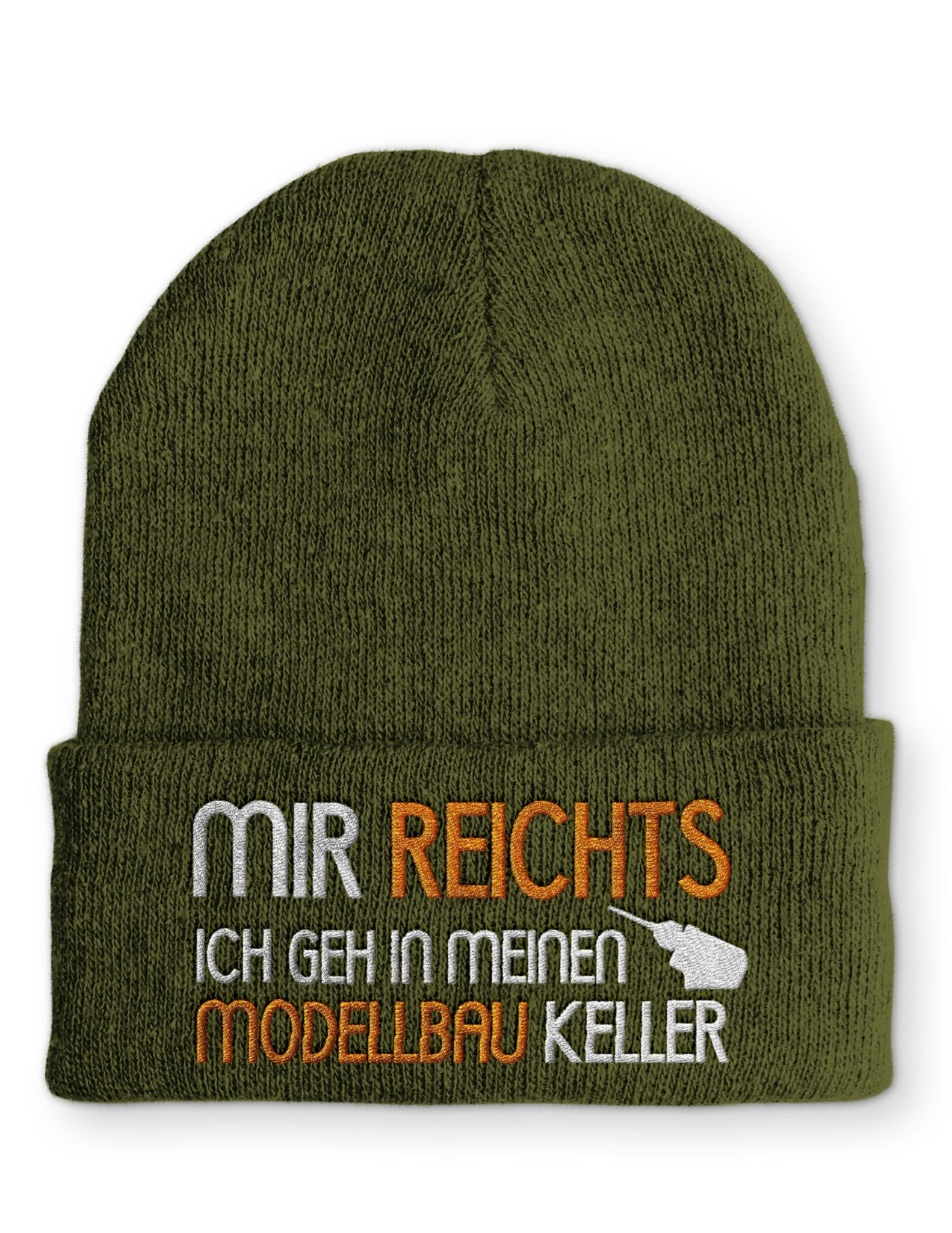 Modellbau Keller Beanie Mütze mit Spruch - tshirtladen - Mütze