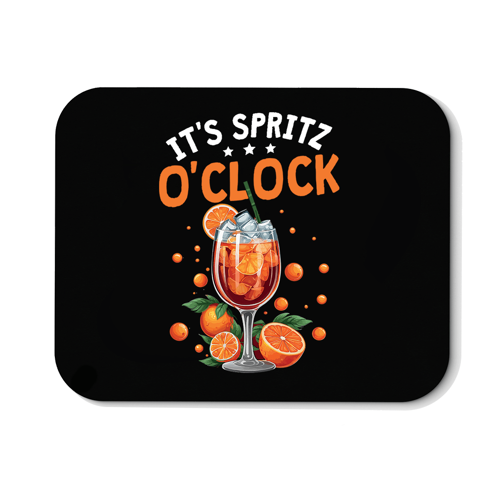 Mousepad It's Spritz O'Clock - Schwarzer - Kaffee