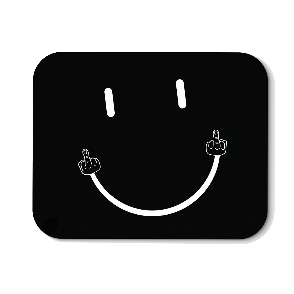 Mousepad Smile - Schwarzer - Kaffee