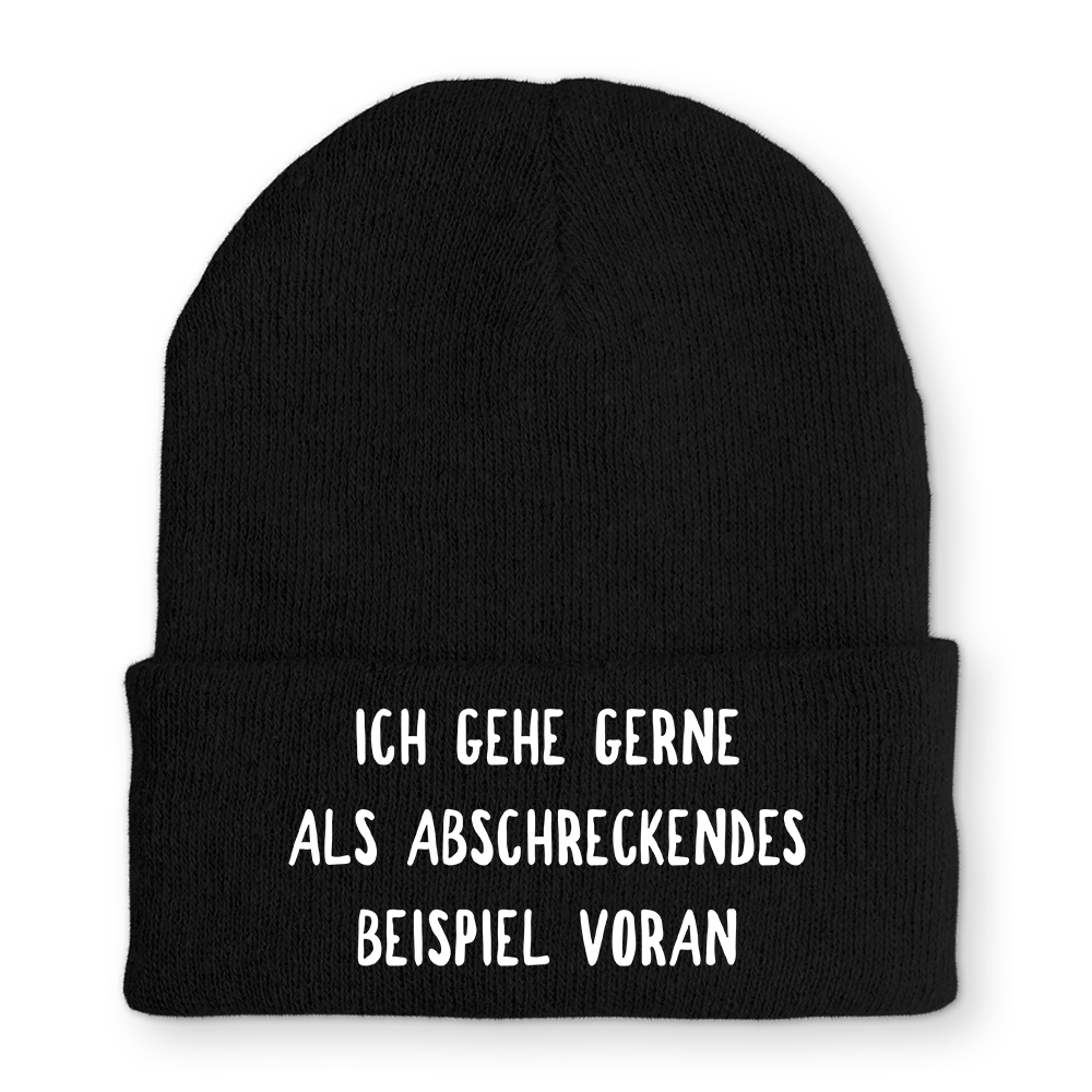 Mütze Abschreckendes Beispiel - Schwarzer - Kaffee