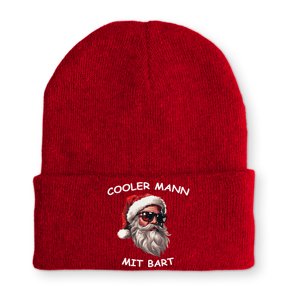 Mütze Cooler Mann mit Bart - Schwarzer - Kaffee