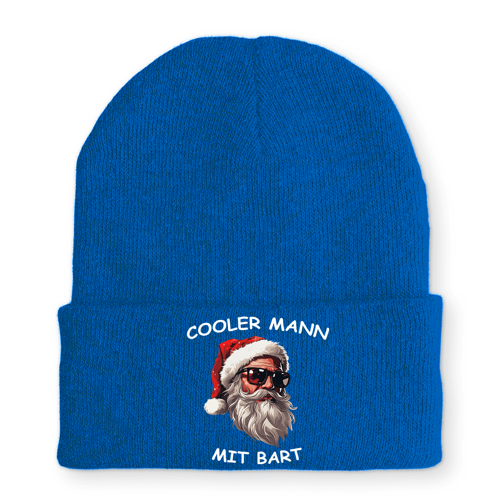 Mütze Cooler Mann mit Bart - Schwarzer - Kaffee