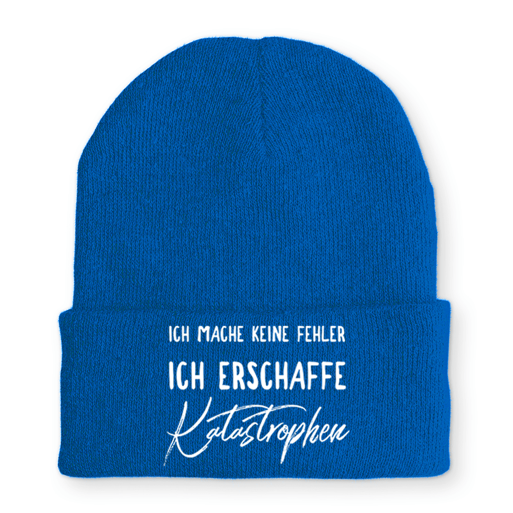 Mütze Ich mache keine Fehler - Schwarzer - Kaffee