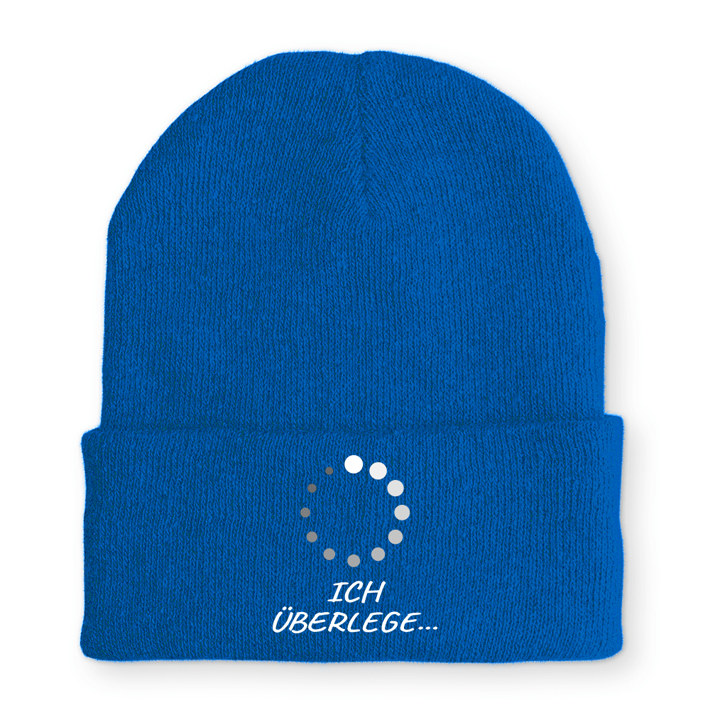 Mütze Ich überlege - Schwarzer - Kaffee