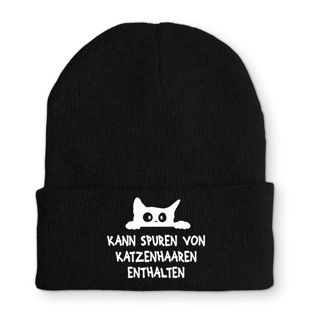 Mütze Kann spuren von Katzenhaaren enthalten - Schwarzer - Kaffee