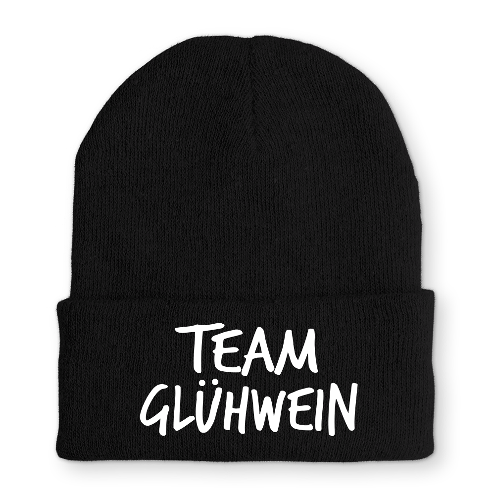 Mütze Team Glühwein - Schwarzer - Kaffee