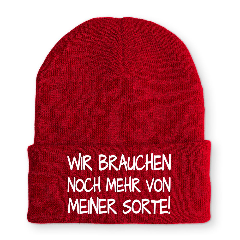 Mütze Wir brauchen noch mehr von meiner Sorte! - Schwarzer - Kaffee